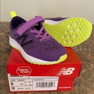 New Balance Fresh Foam toddler size 6 NEW
